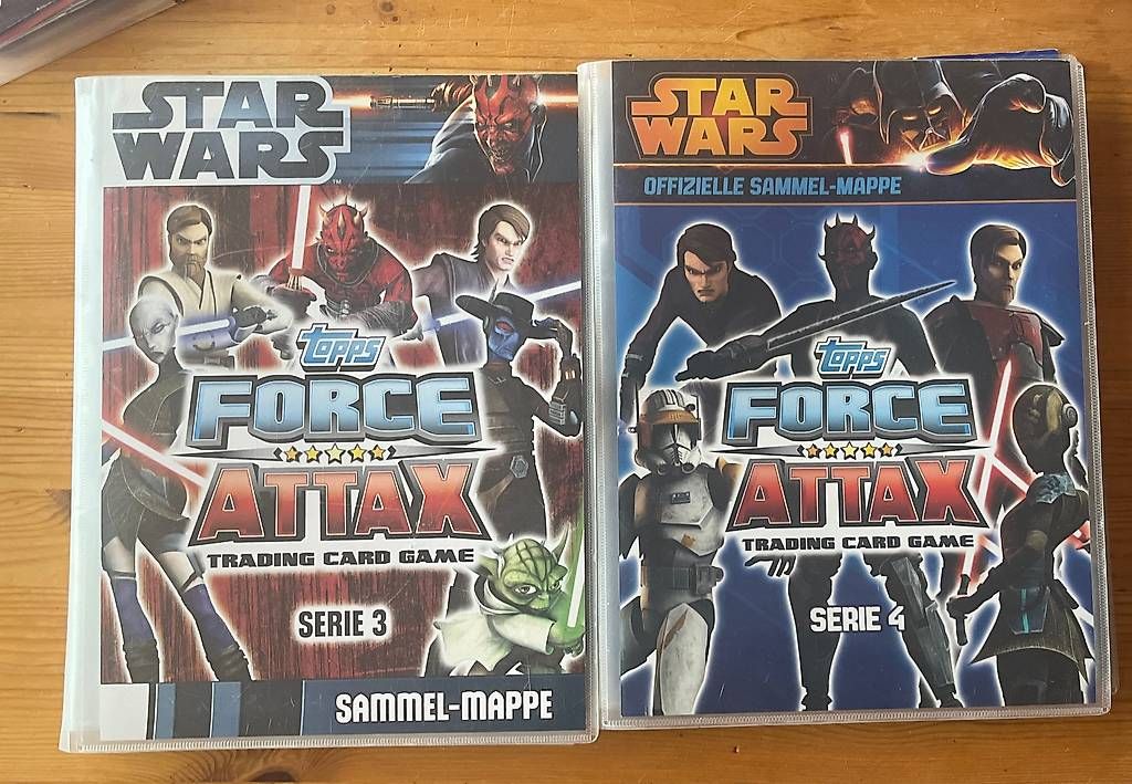 Carte collezionabili: Star Wars Force Attax Sammlung Serie 1-4, +LE-Karten – Usato da Moosseedorf venduto da mbr_bd8h