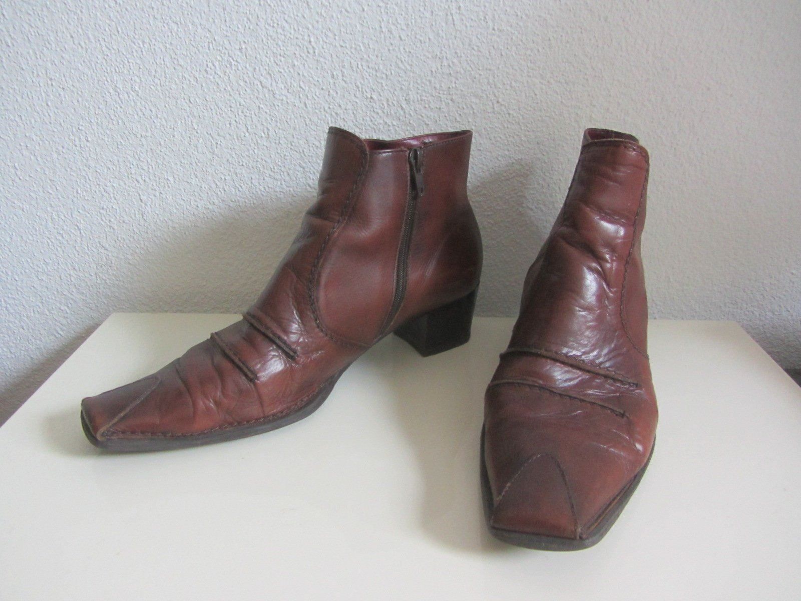 Roberto Santi Scarpe da donna: ROBERTO SANTI - Leder Stiefelette braun 40 – Usato da Zürich venduto da Diazaio 1