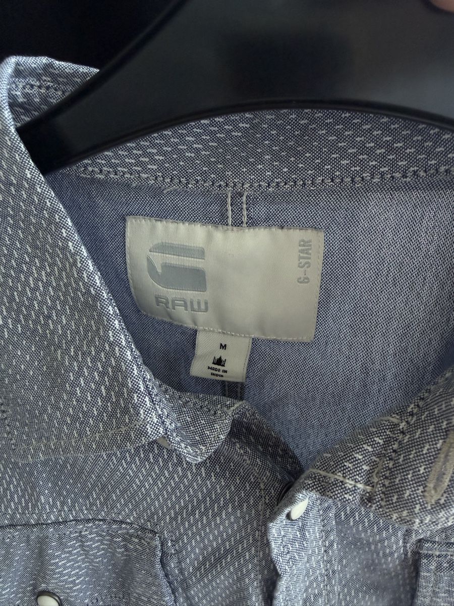 G-Star Camicie: G-Star RAW Herren Hemd Gr. M – Usato da St. Gallen venduto da cecchiserain 1