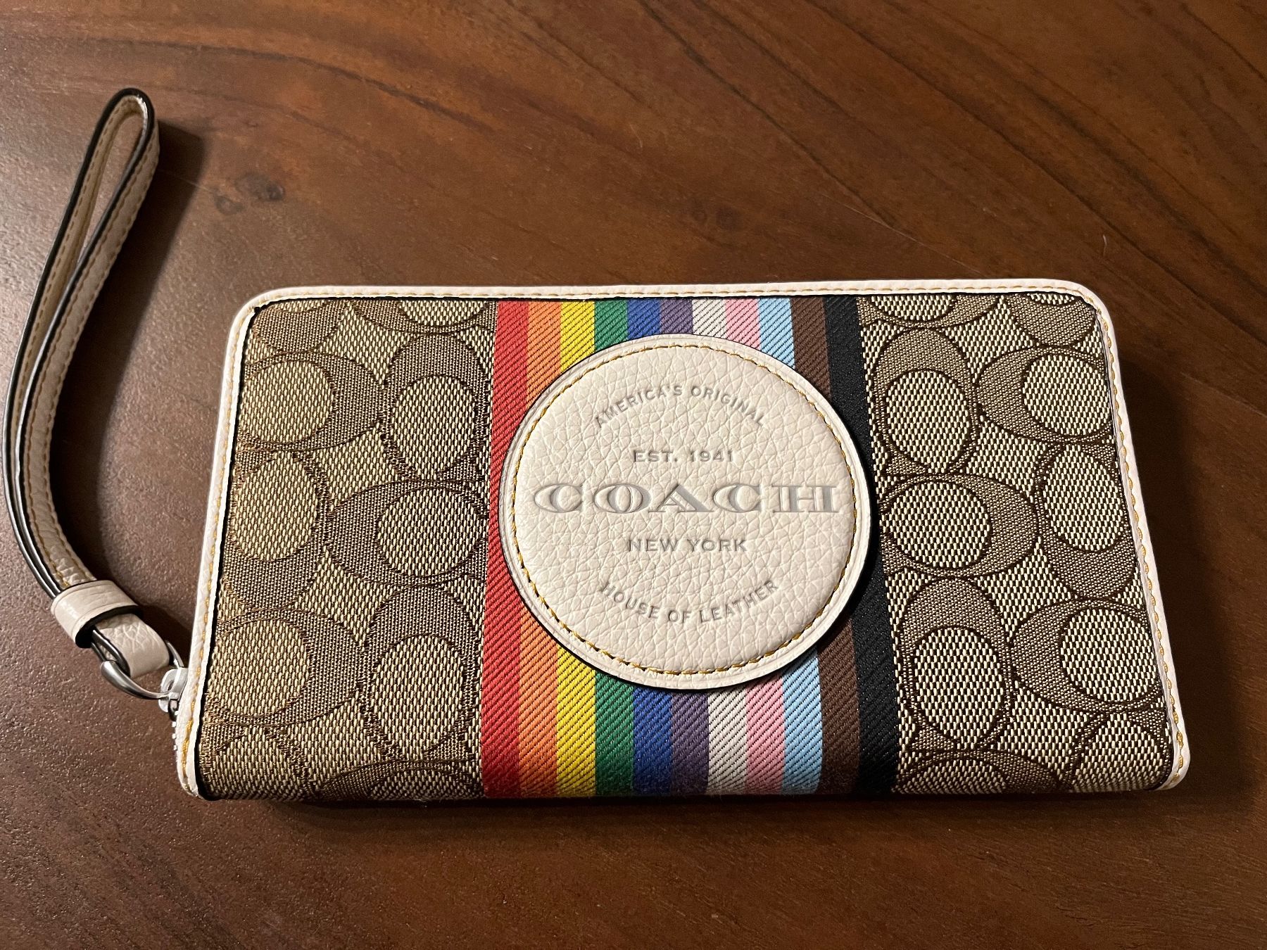 Coach Brieftaschen: Coach wallet purse multicolor limited edition – Neu und originalverpackt aus Bôle von lau_wc66