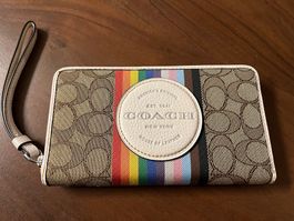 Coach wallet purse multicolor limited edition