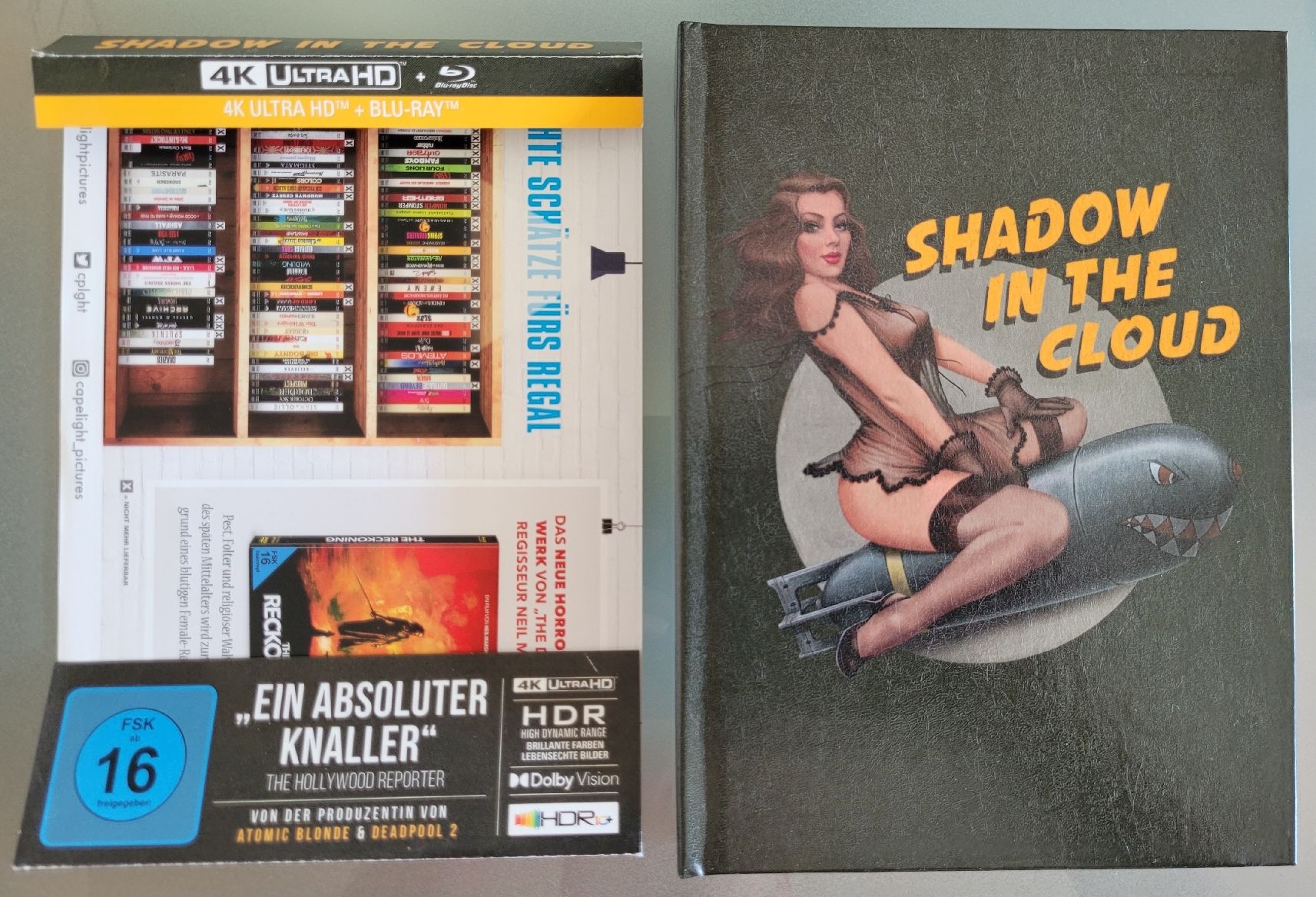 Alle DVDs: SHADOW IN THE CLOUD - Mediabook 4K UHD + Blu-ray TOP – Neu (gemäss Beschreibung) aus Arbon von Wizle 2