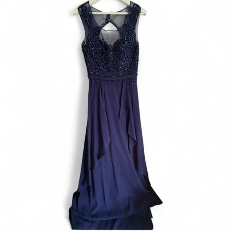 Women's Navy and Blue Dress