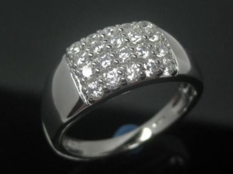 Anelli: Silber Ring 925 Zirkonia / D 17 mm – Usato da Ermatingen venduto da Decovin 1
