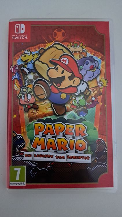 Boîtier De Jeu Paper Mario : La Porte Millénaire Sur Gamecube (PAL, Sans Notice)
