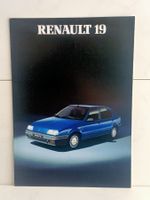 Brochure Catalogue Renault 19 1989 TR/TS/GTS/TSE/GTX/TXE/TD/