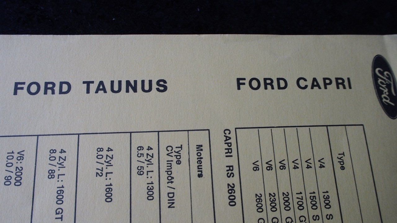 Ford Documenti: Ford Preisliste 8.3.1972 – Usato da Zofingen venduto da sosalinos01 3