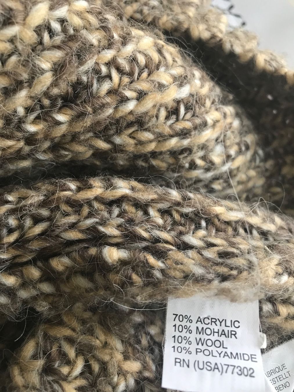 Zara Giacche: Warme Strickjacke ZARA - braun Länge 80cm – Usato da Niederteufen venduto da mix18 2