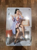 Gil Elvgren Pin up Schild