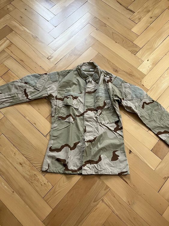 Original Hungarian Military tactical jacket combat desert camo shirt lightweight