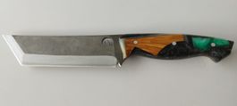 Handgemachtes Tanto Messer , Stahlmesser mit Etui