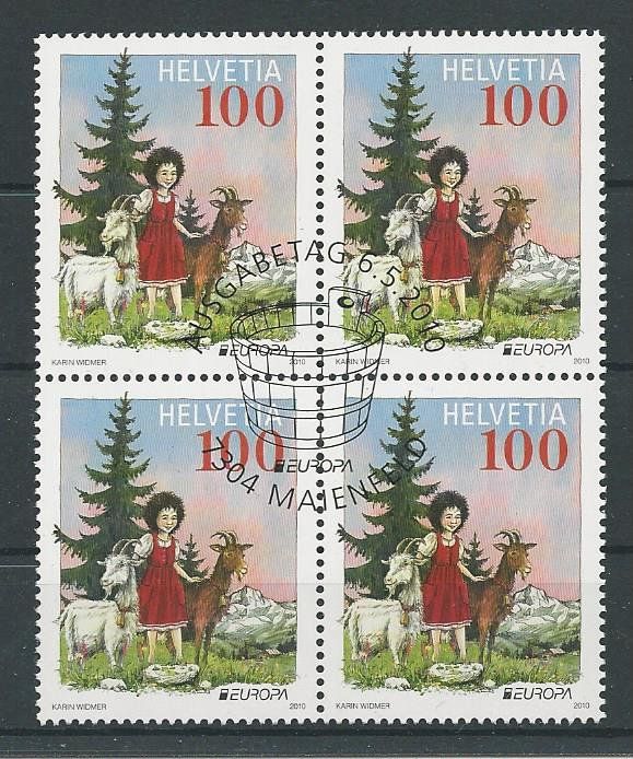 Tutti i francobolli: 2010 Europa Nr. 1351 ET – Usato da Basel venduto da Melphi