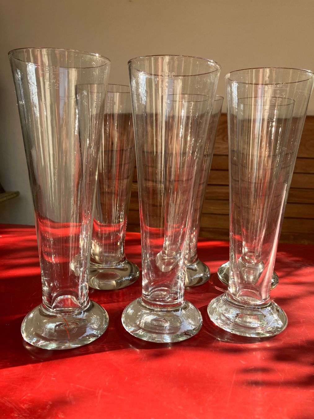 Bicchieri: Biergläser 6 Stück mit Eichmarkung guter Zustand – Usato da Basel venduto da papageientulpe