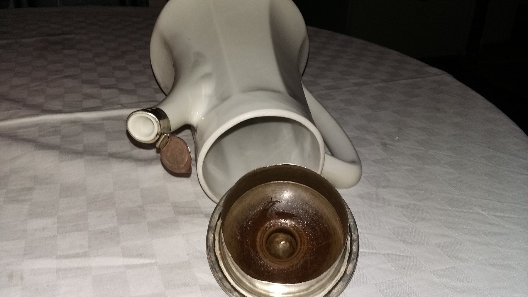 Teekannen: 1925 Swiss Langenthal Weiss Teekanne – Gebraucht aus Bern von Imamrashed 6