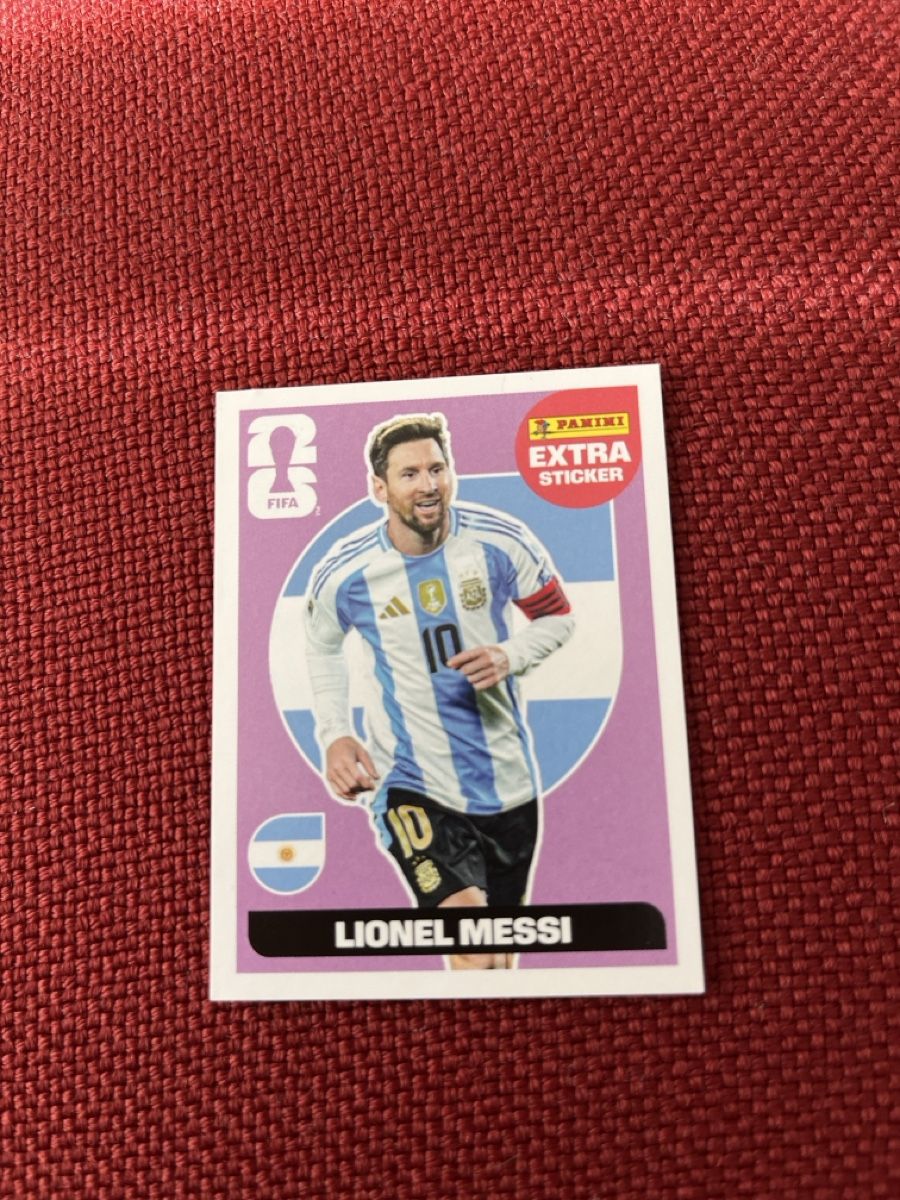 Panini Carte collezionabili: Lionel Messi lila 2026 – Nuovo (secondo la descrizione) da Zug venduto da Haegito