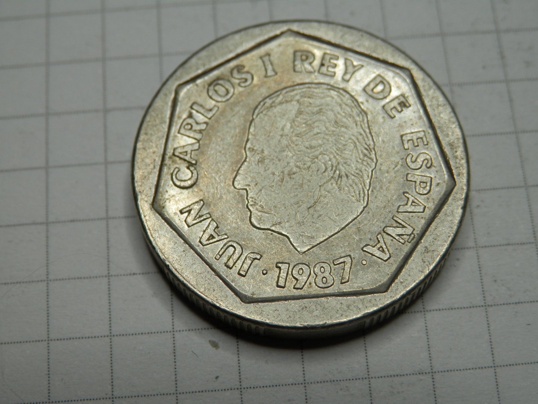 Tutti le monete: Spanien 200 Peseten, 1987 – Usato da Weiach venduto da weiach81