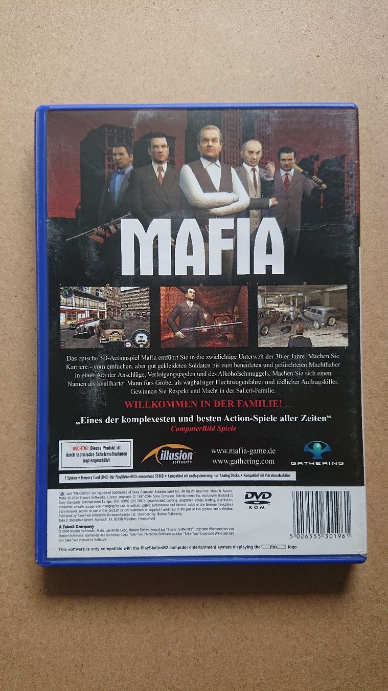 Giochi: Mafia - Playstation 2 - – Usato da Chur venduto da FreakofRarity 1