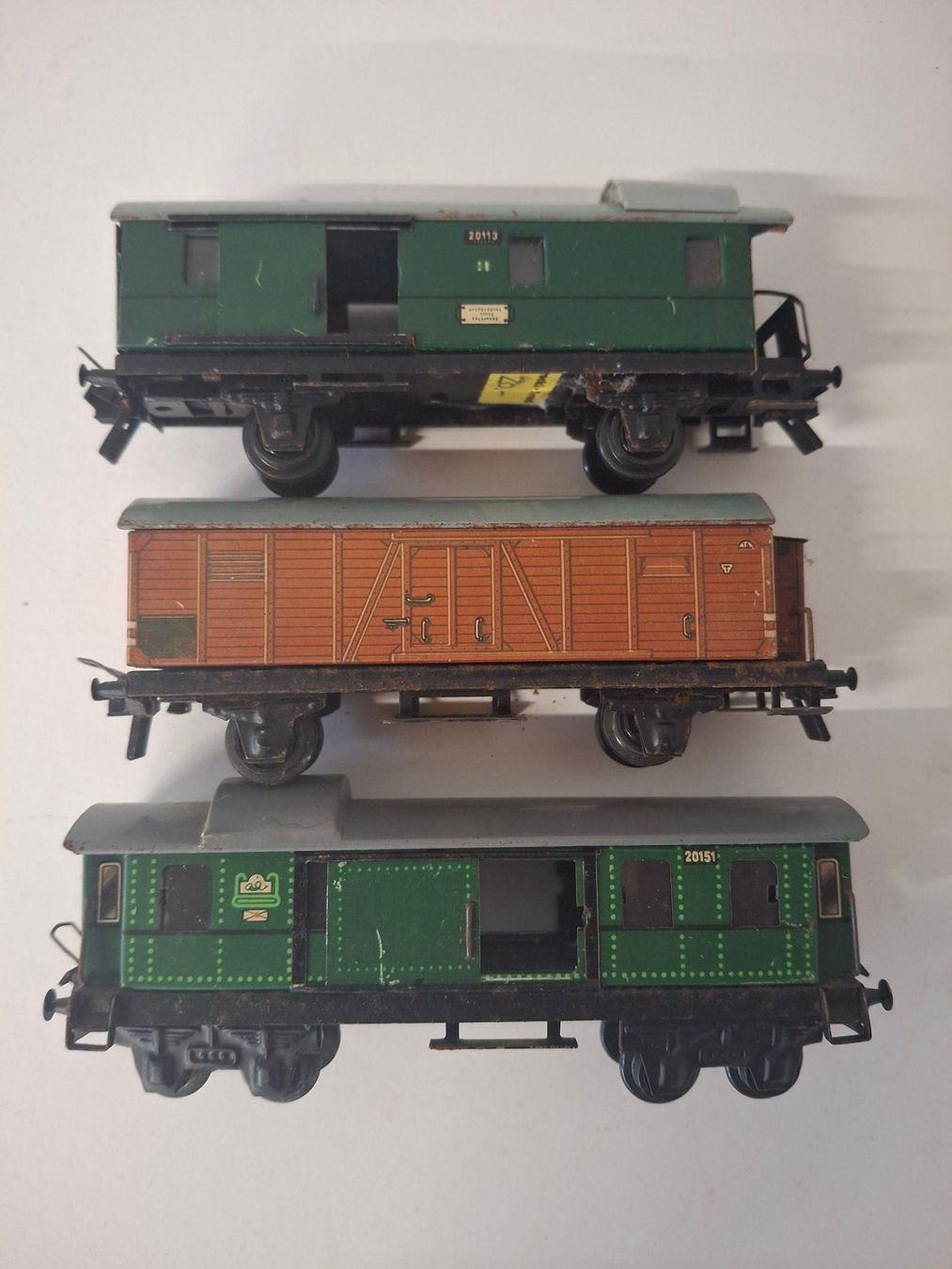 Trix Modelleisenbahnen: Trix Express - 3 Güterwagen – Gebraucht aus Reichenburg von AK307 5