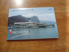 Markenbüchlein Pro Patria 1999, ET-o