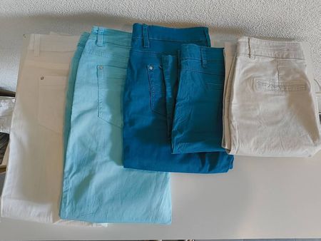 5x Shorts & 3/4 Hosen Gr. 38 von Canada & Yessica