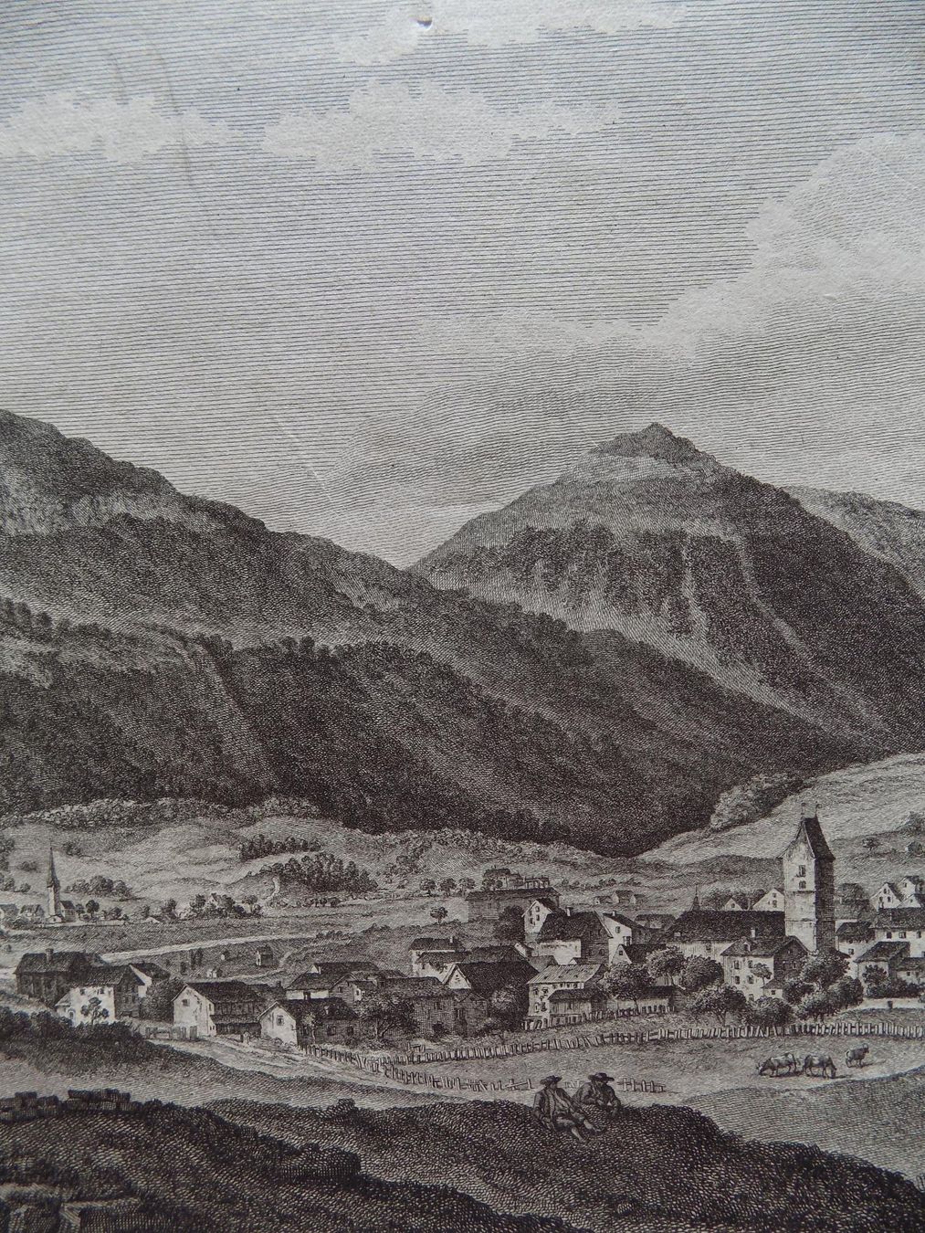 Gravures: Glarus grosser Kupferstich – D'occasion à Risch par Rischli15 5