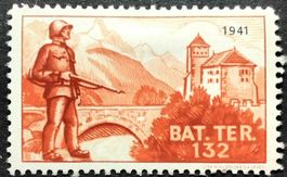 Soldatenmarke 2.WK, Territorial Bat 132, Aufdr, Wi Ter 241