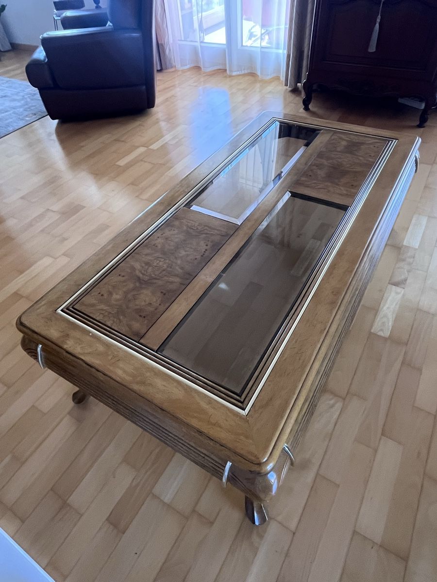 Tavoli: Table basse vintage en bois exotique ! – Usato da avry-sur-matran venduto da paradia 1