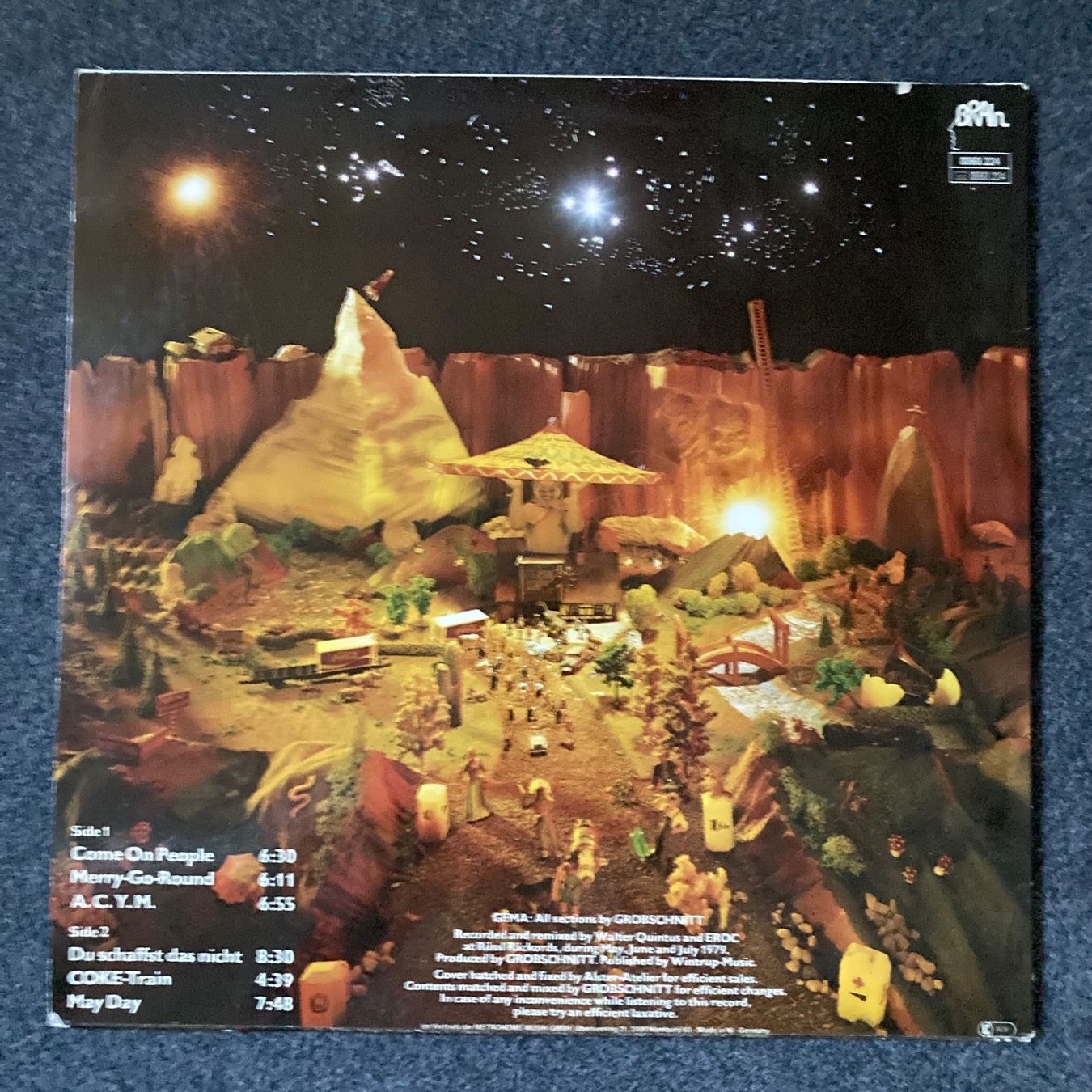 Dischi in vinile: GROBSCHNITT - merry go round - LP – Usato da dachsen venduto da oheio 1