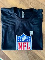 NFL Shield Logo Shirt XL Official Verizon Schwarz