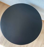 Massivholz Beistelltisch / Couchtisch  Schwarz