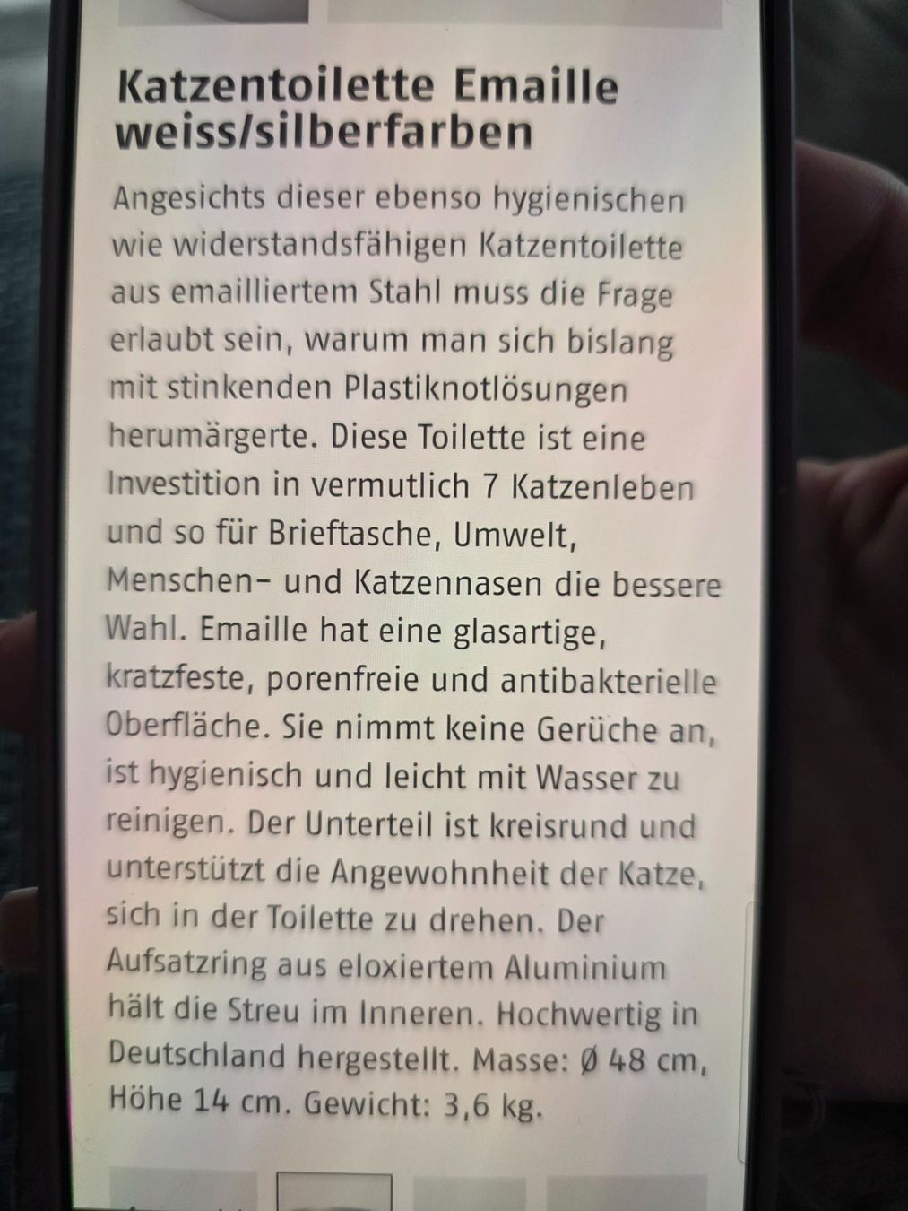 WC: Katzenklo – Usato da Dübendorf venduto da giu_6qg2 1