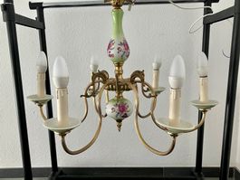 Lampe und Leuchter  Rarität