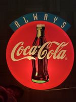 Coca-Cola Leuchtschild «Always Coca-Cola» – Original Werbesc