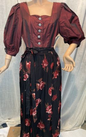 Elegantes Trachten-Ensemble: Zweiteiler Gr. 42 Dirndl