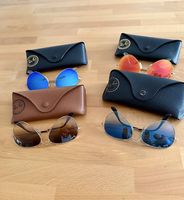 Original Ray-Ban Gr. S Aviator Sonnenbrille als 4er Set
