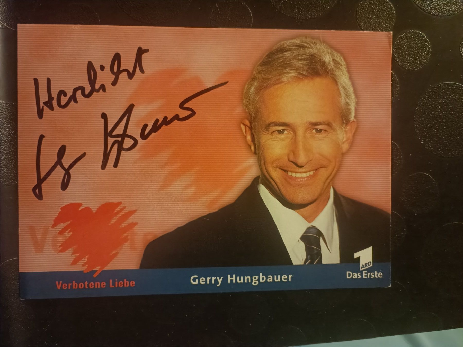 Autografi: Gerry Jungbauer - handsigniert -verbotene Liebe - alte Karte – Usato da Menziken venduto da Artographs