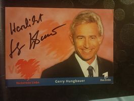 Gerry Jungbauer - handsigniert -verbotene Liebe - alte Karte