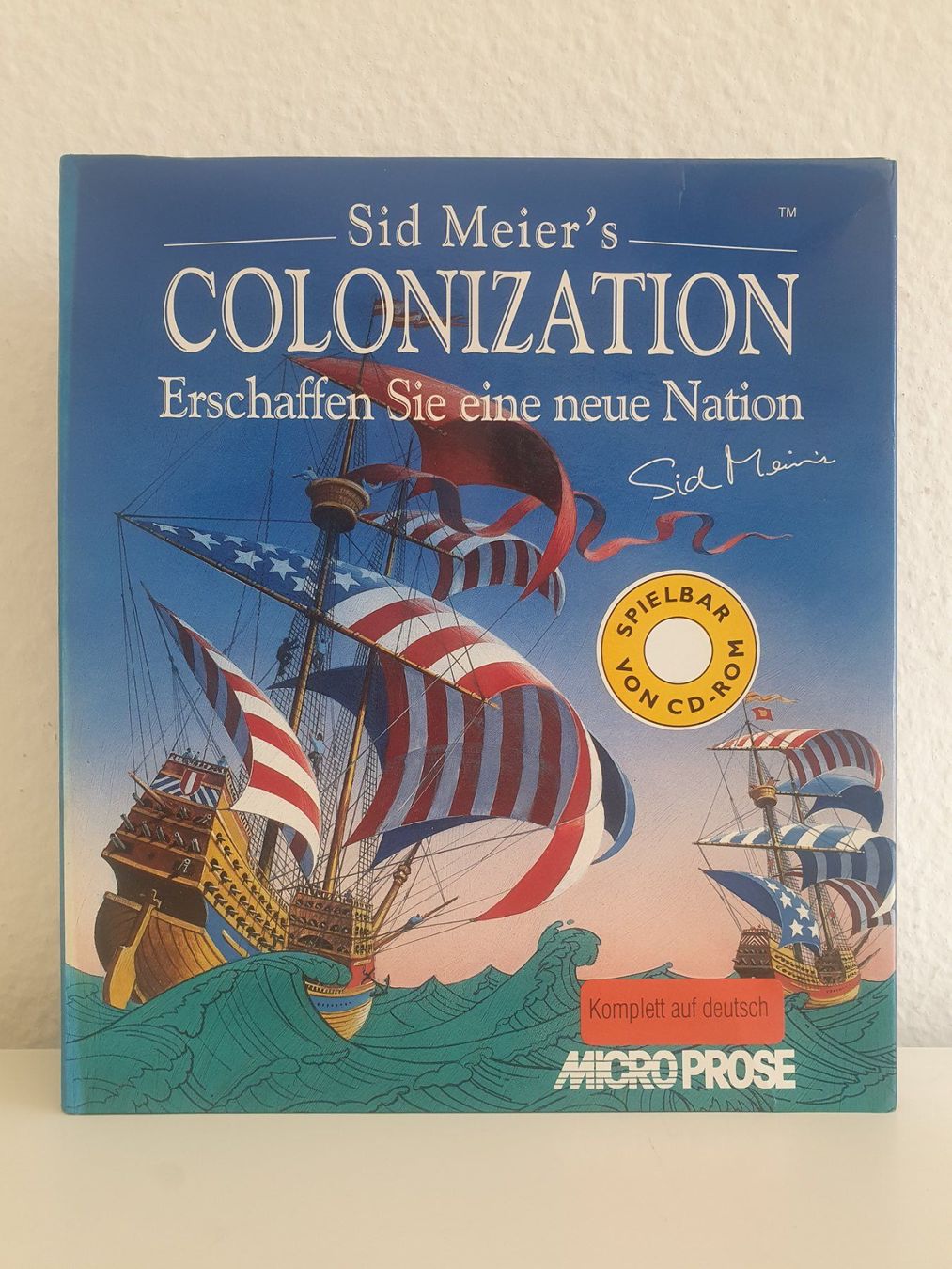 Jeux: PC Game Sid Meier's Colonization (1994) Big Box – D'occasion à Greifensee par perfectioN88 1