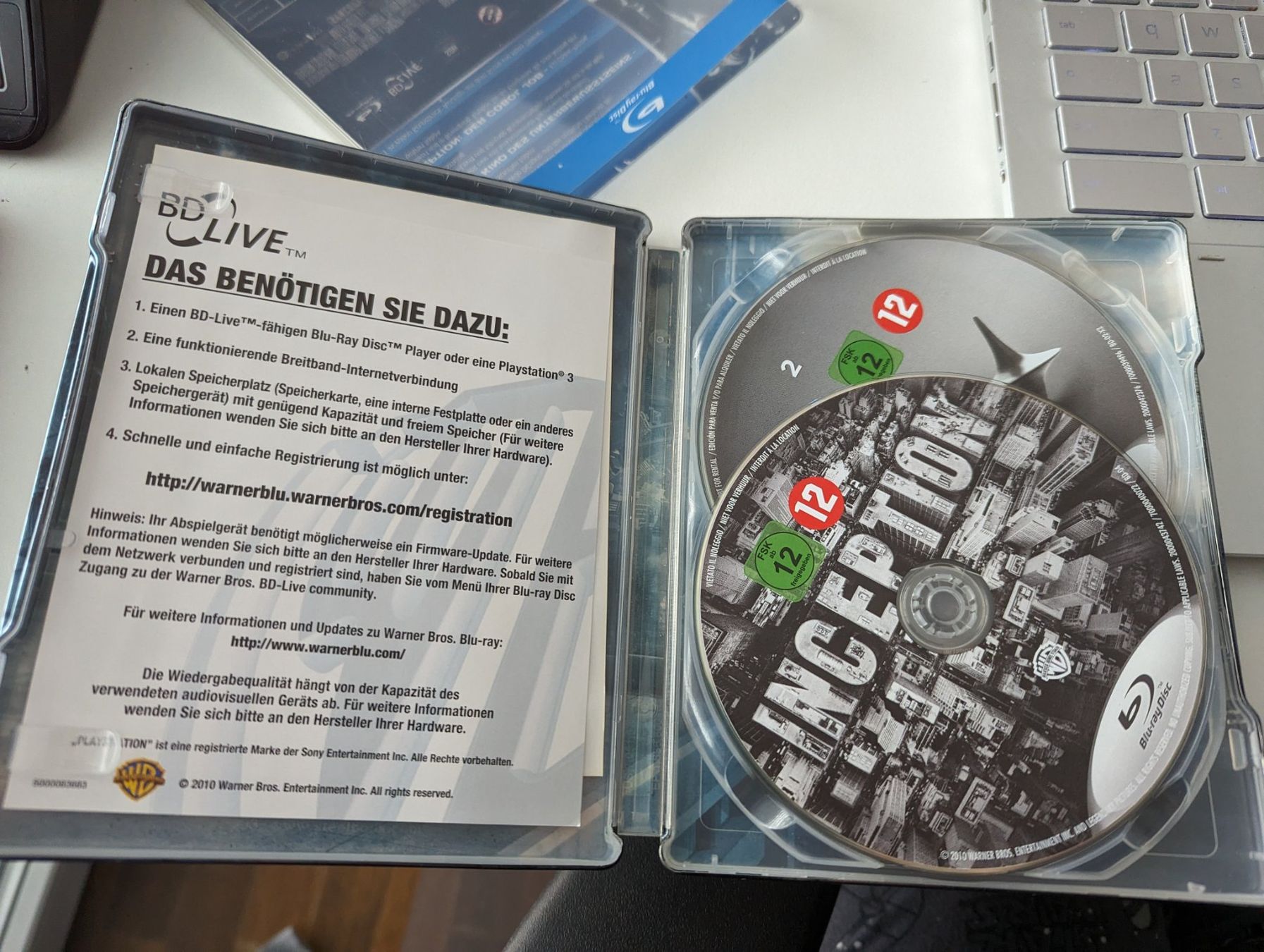 Alle DVDs: Inception Steelbook - Blu Ray DVD – Gebraucht aus Hünenberg See von SpecialEditionGaming 1