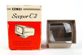 Vintage Diabetrachter mit Doppellinse