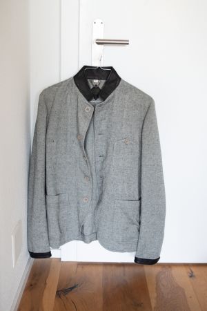 Diesel Jacke Veste Stehkragen Leder Sakko neu ungetragen XL