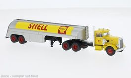 Peterbilt 281 Tanksattelzug Shell Brekina H0 1/87 NEU in OVP