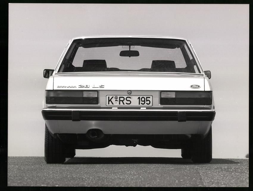 Fotografie &  Plakate: Fotografie Auto Ford Granada 2,8 LS, Wer – Gebraucht aus Berlin von bartko-reher