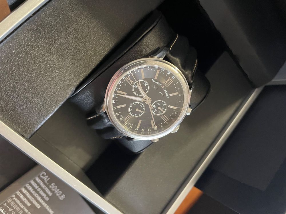 Ab 1. SFR Maurice Lacroix Chronograph CAL. 5040.B Inkl. Box