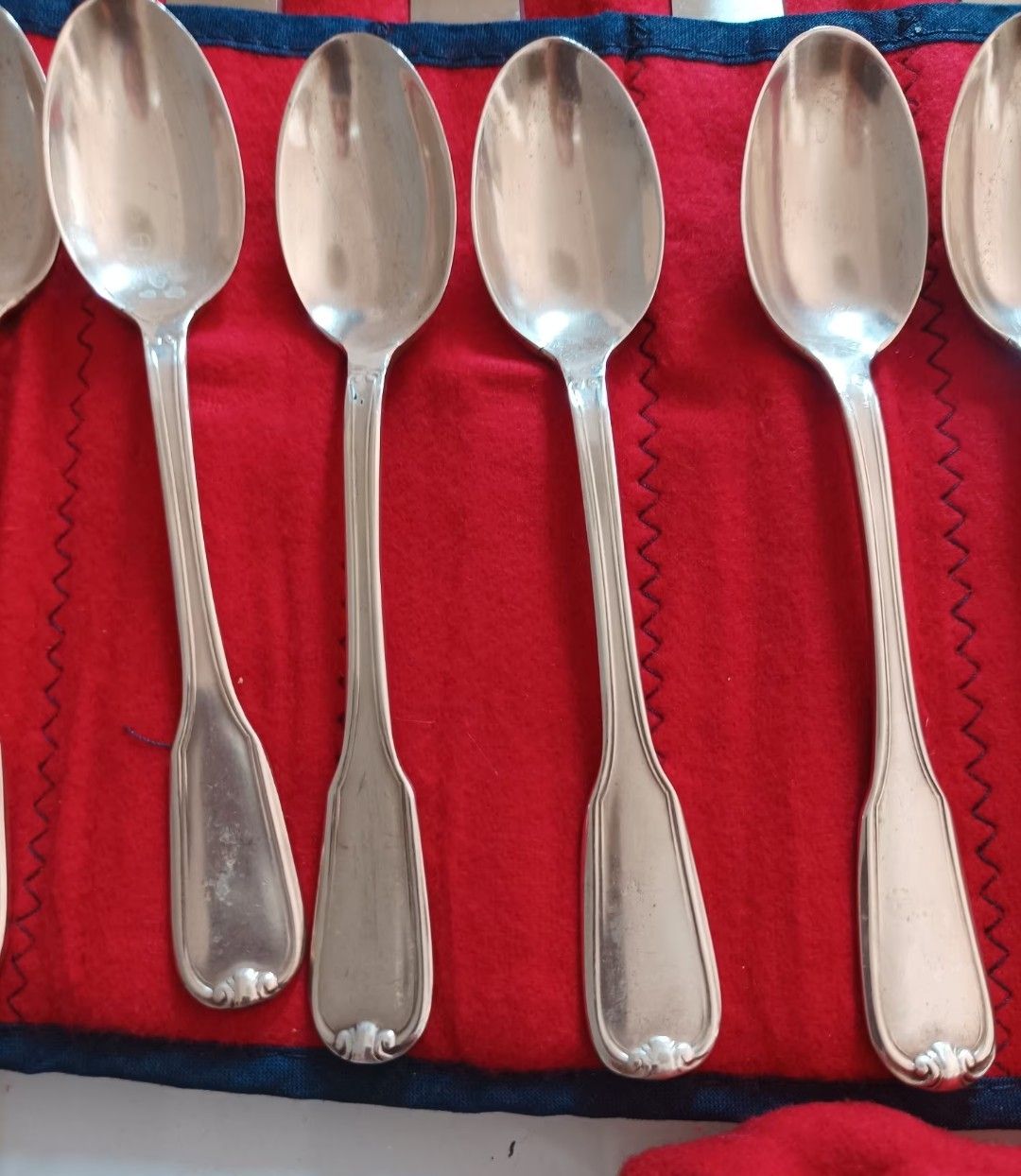 Set di posate: set posate da 12  placcato argento 800 – Usato da Vairano venduto da mir_rtt2 1