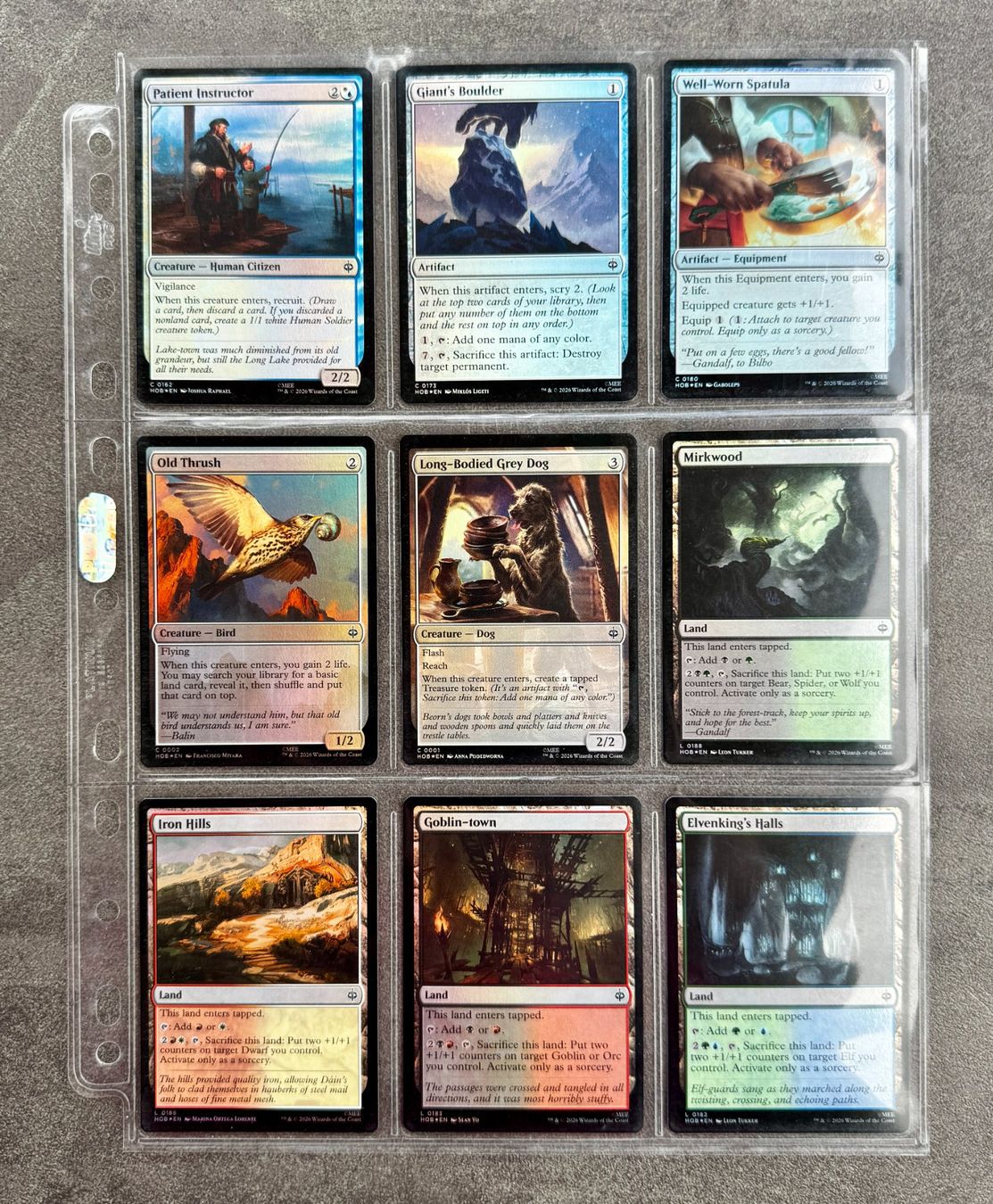 Magic The Gathering Carte collezionabili: The Hobbit Foil Commons 55stk. – Nuovo (secondo la descrizione) da Rechthalten venduto da hosme_be 5