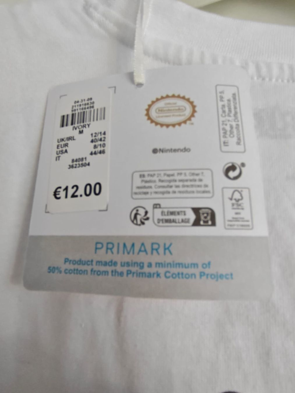 T-shirt: Shirt Mario – Nuovo e nell'imballaggio originale da Biel/Bienne venduto da Sarah-Harmonie 2