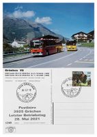 Grächen Visp Mattertal Letzttag Post Bus BVZ Postauto NAW