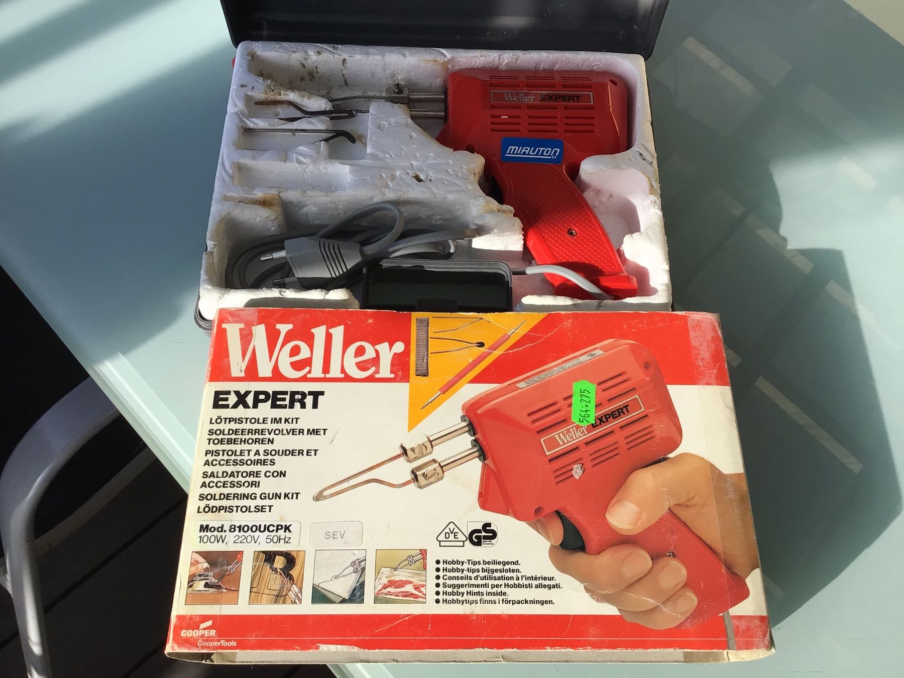 Weller Löten & Schweissen: Pistolet à souder, WELLER EXPERT – Gebraucht aus Chexbres von