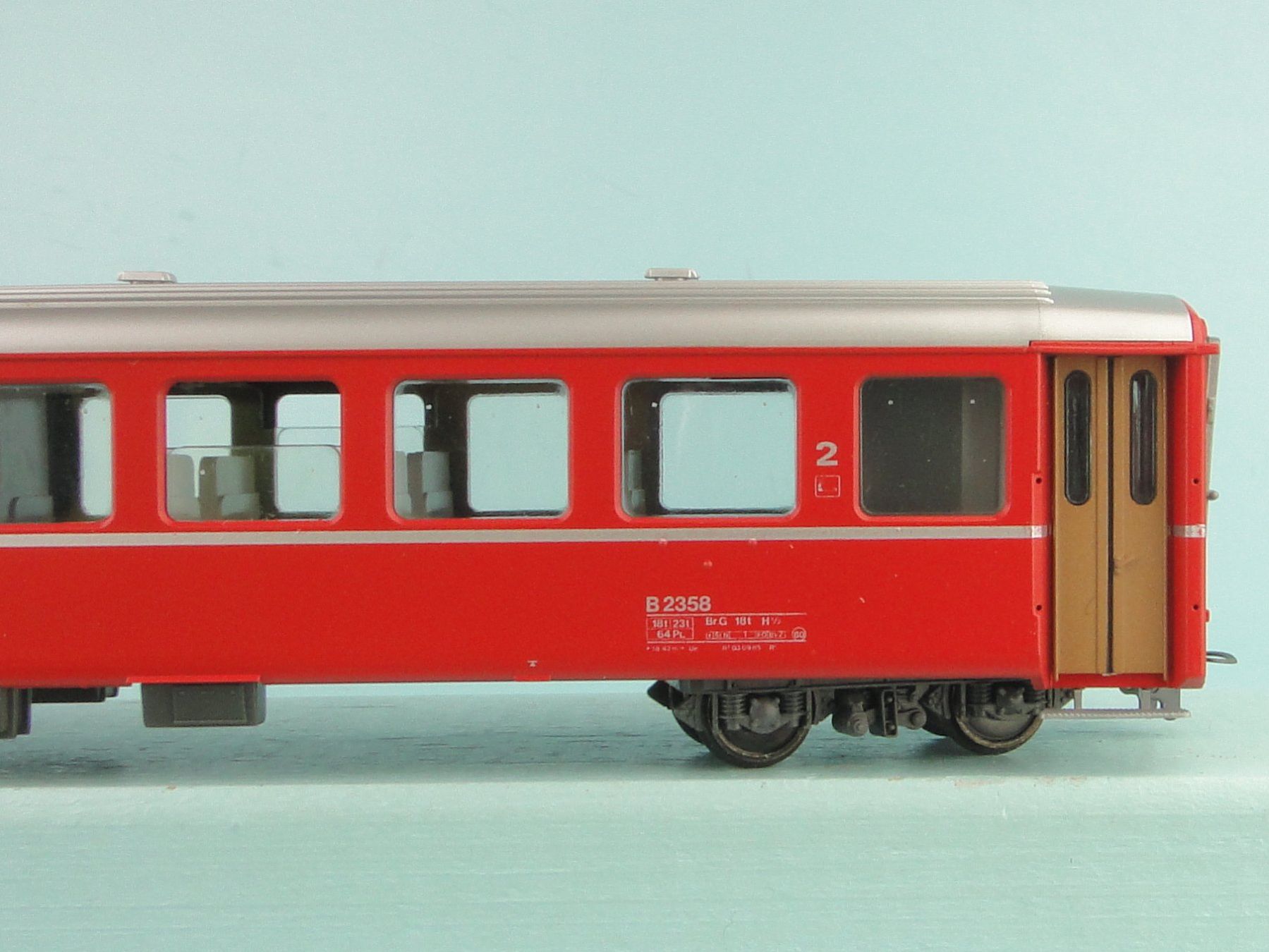 Bemo Modellini di ferrovie: Bemo 3250/1 H0m RhB 2 Kl., NEU – Usato da Bülach venduto da cann11 4